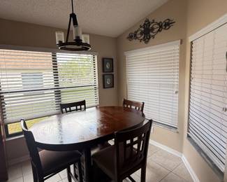Bar Height Table and Chairs