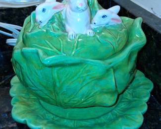 Cabbage with rabbits