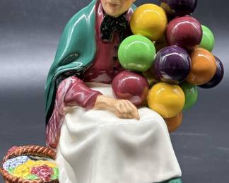 Royal Doulton The Old Balloon Seller Figurine, 1/2