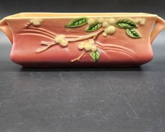 Vintage Rosevile Snowberry Window Box Planter