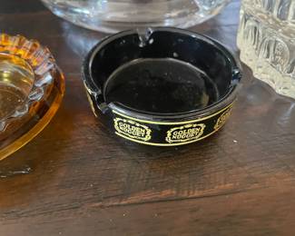 Vintage Golden Nuget Ashtray
