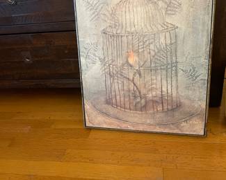 Vintage Birds Of A Feather Signed by Albena Hrstova