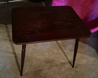 Vintage Small Wooden Child's Table