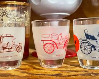 Vintage Shot Glasses