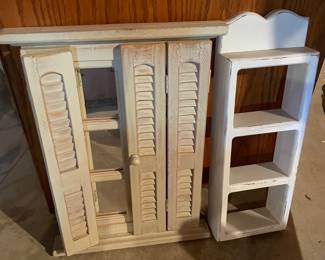 Hang Up Wooden Shelving
