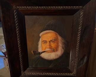VIntage Signed Captain Picture