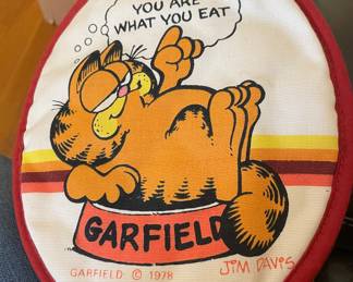 Vintage 1978 Garfield Pot Holders (2)