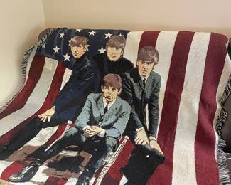 Vintage Beatles Afghan