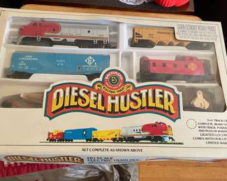 Vintage 1930's Diesel Hustler Train Sets (2)