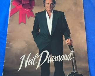 Vintage Neil Diamond Program & Tickets to the Show