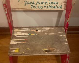 Vintage Child's Small Chair