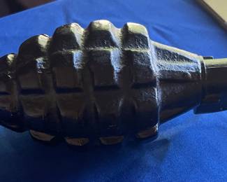 Decorative Hand Grenade Paper Weight