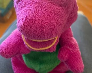 Vintage Barney Small Stuffed Doll