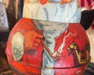 Vintage Bristol Ware Roly Poly Santa