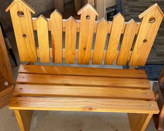 Nice Homemade Doll Bench