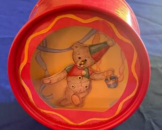 Vintage Otagiri Dancing Teddy Bear Music Box