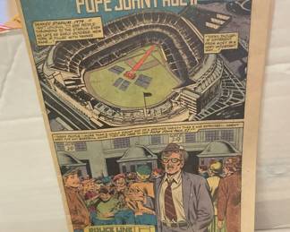 Vintage Pope John Paul II Comic Book