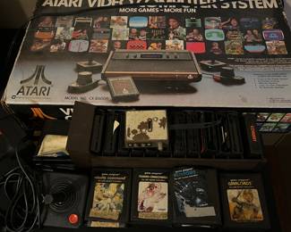 Atari System with Games 