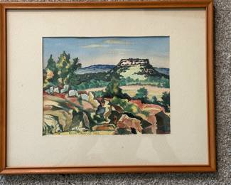  Charles T. Bowling, Watercolor 1963 #2
  (Am. 1897-1985)