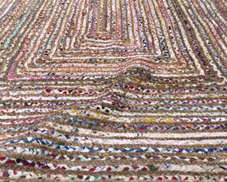 8’ x 10’ rag rug