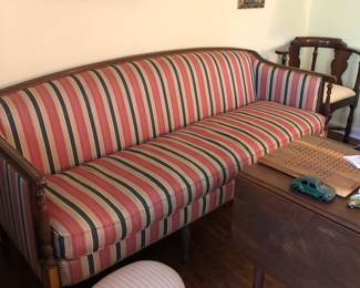 Hickory fine wood frame sofa