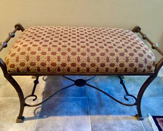 Ashley Wrought Iron Bench