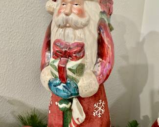 Ceramic Santa