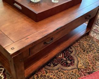 World Market Wood Coffee Table