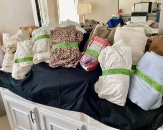 Large selection of King and Queen sheets