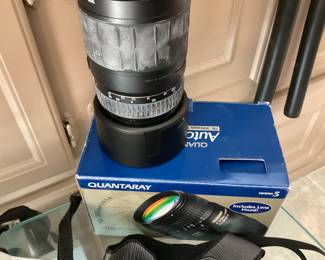 QUANTARAY DMC – UV 7.5 inch 62MMC camera zoom lens