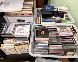 Hundreds of top CD's to choose from!