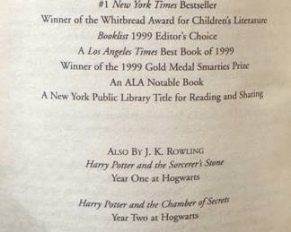 First generation Harry Potter books