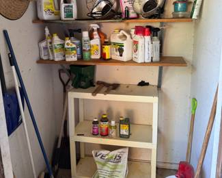 Outdoor chemicals, full bottles