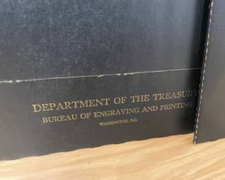 Department of the Treasury Bureau of Engraving and Printing 