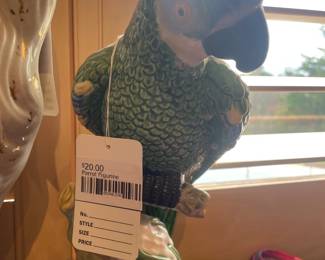 Parrot Figurine 
