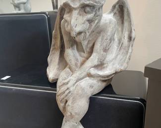 R. Shipman Seated Gargoyle 