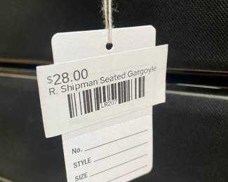 R. Shipman Seated Gargoyle 