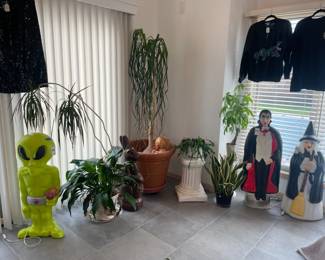 Plants, Halloween Blow Molds 