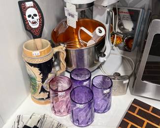 KitchenAid Mixer w/ Copper Bowl 