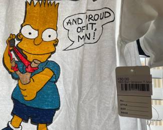 1989 Bart Simpson T - Shirt 