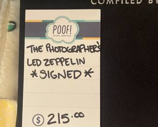The Photographer's Led Zeppelin - Signed 