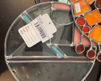 Geometric Stained Glass Circle 