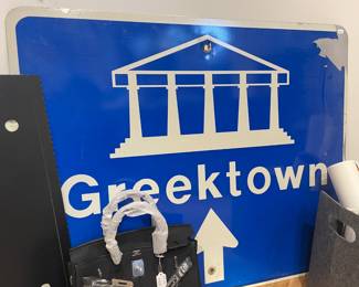 Greektown Sign 