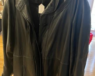 Leather Coat 