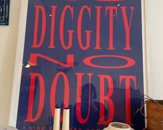 No Diggity Art Print 