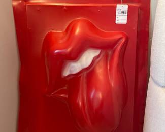 Vtg Rolling Stone Wall Art 