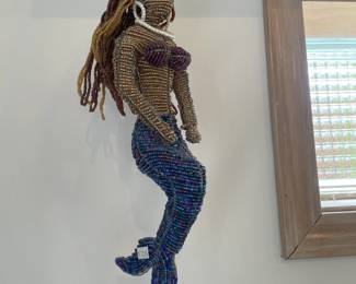 Mermaid Beaded Figure 