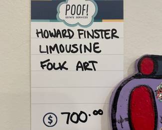 Howard Finster Limousine Folk Art 