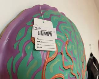 Space Invader Mask Wall Art 