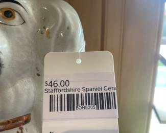 Staffordshire Spaniel Ceramic 